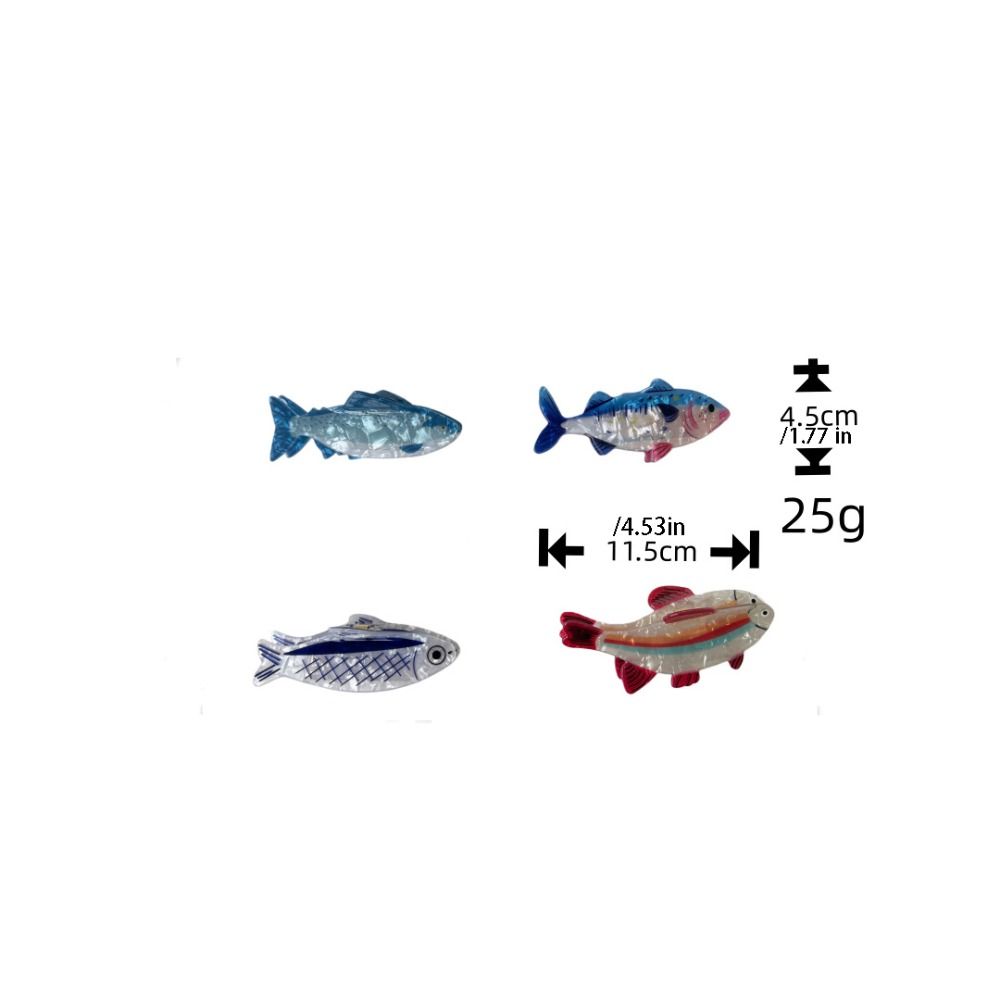 Hairpin Ocean Animal Hair Claw - đánh giá và giá Korean Lifestyle & Kids Boutique