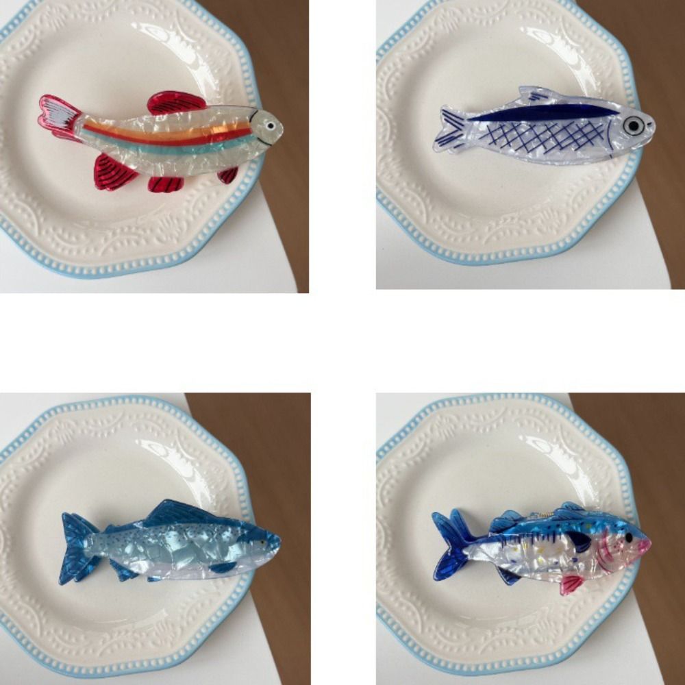 Hairpin Ocean Animal Hair Claw - đánh giá và giá Korean Lifestyle & Kids Boutique
